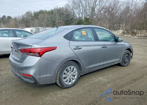 2022 Hyundai Accent Se from USA, damaged, VIN 3KPC24A68NE176259